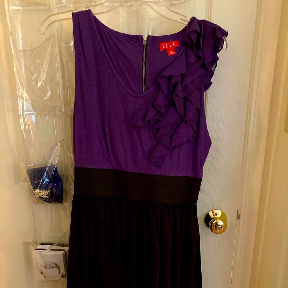 Casual sleeveless color block Dress
